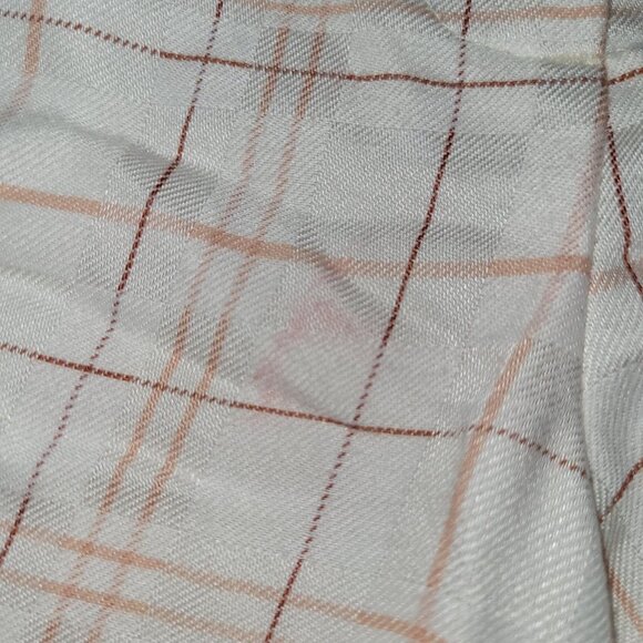 Tail Vintage Shorts Womens 6 Golf Checkered Plaid Pink Cream Twill Deadstock NWT - Picture 2 of 15